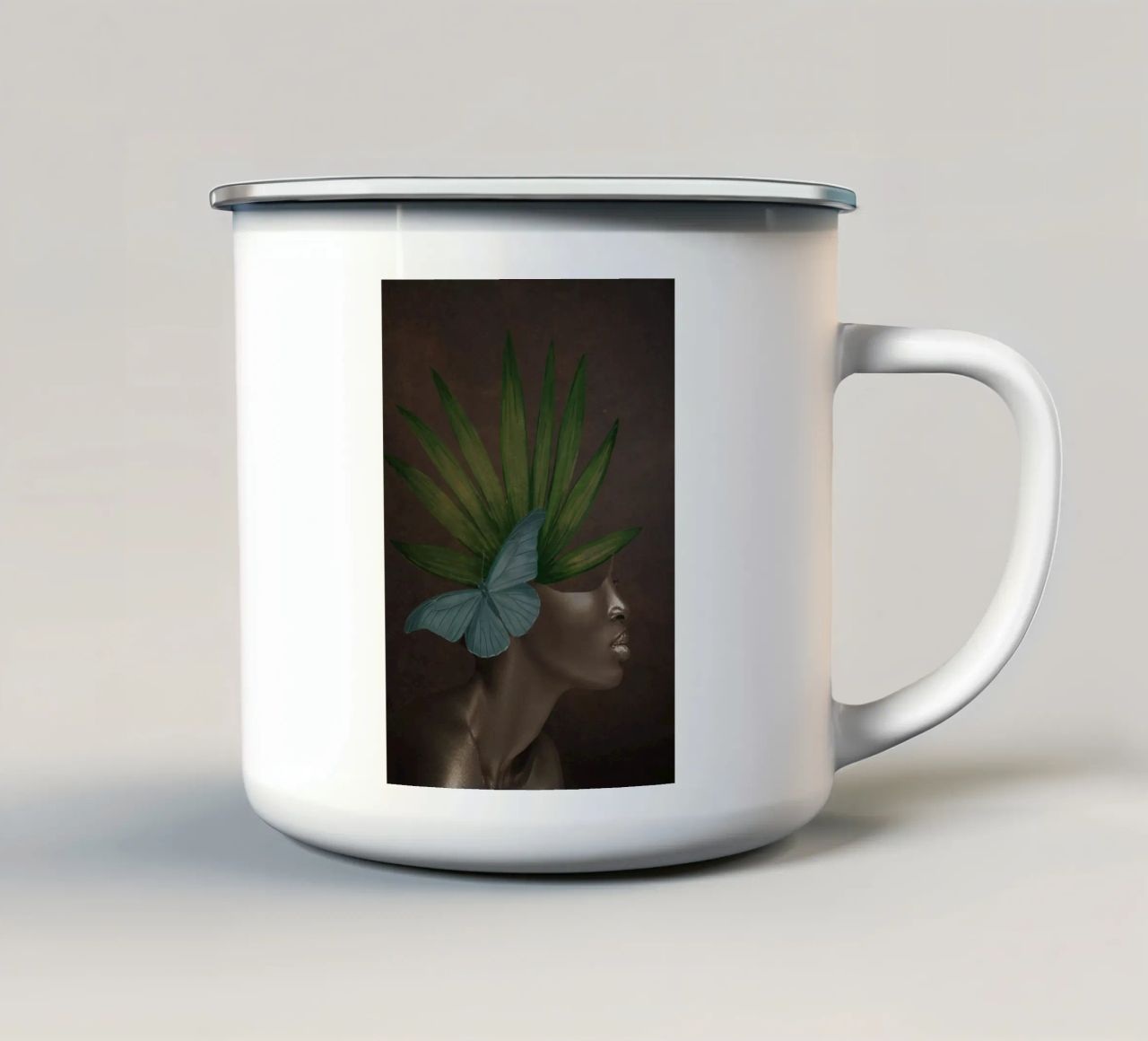 sussurro tazza in smalto da dada22