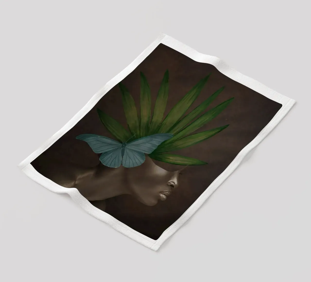 Flüstern Fleecedecke von dada22