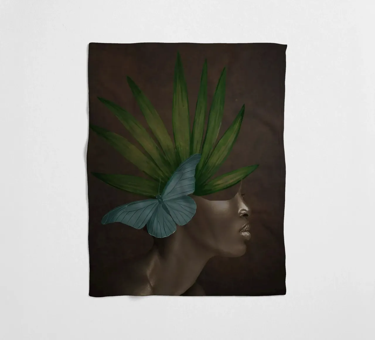 Flüstern Fleecedecke von dada22