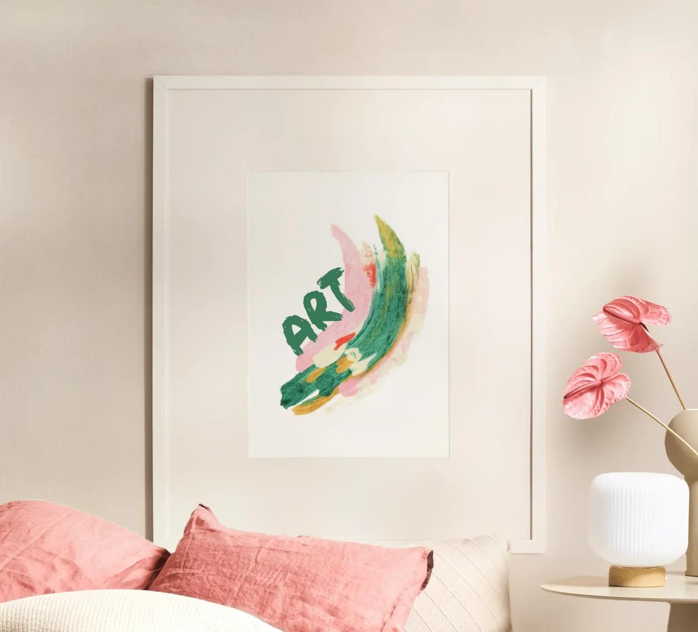 Abstract art poster da Funkydays