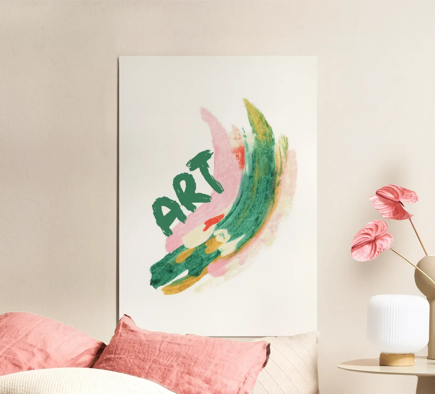Abstract art poster da Funkydays