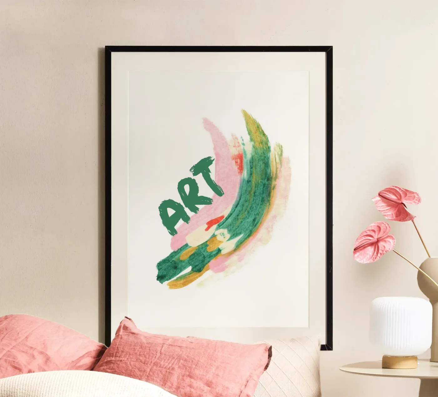 Abstract art poster da Funkydays