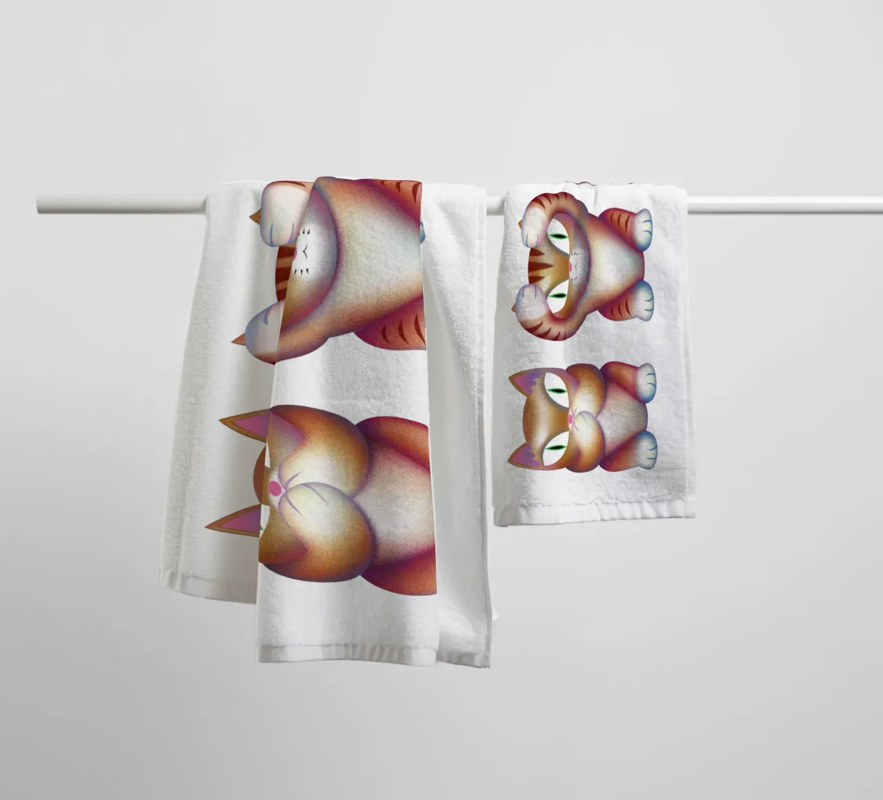 Non sappiamo nulla asciugamano da bagno da Artascy Art