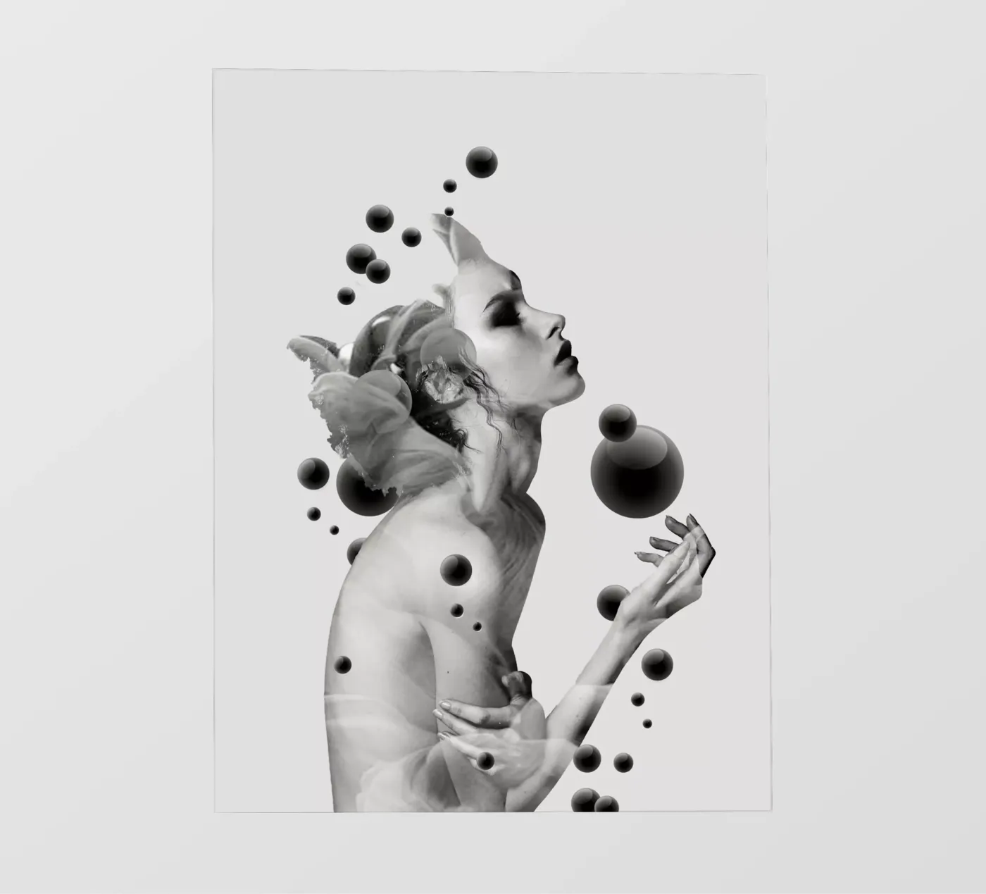 BUBBLES fotobehang van dada22