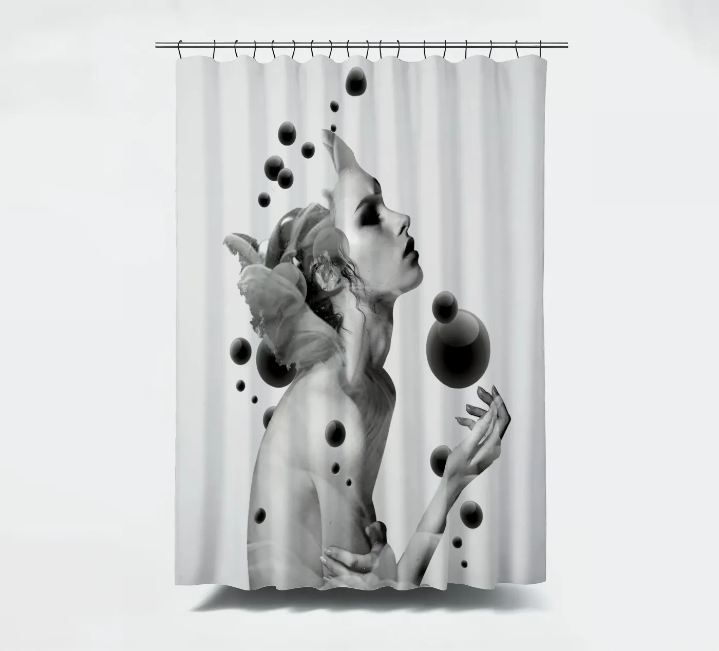 BUBBLES Duschvorhang von dada22