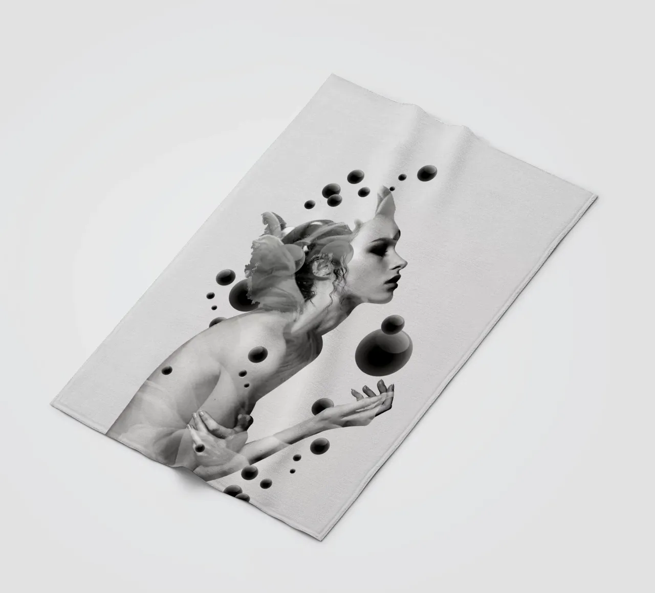 BUBBLES Fleecedecke von dada22