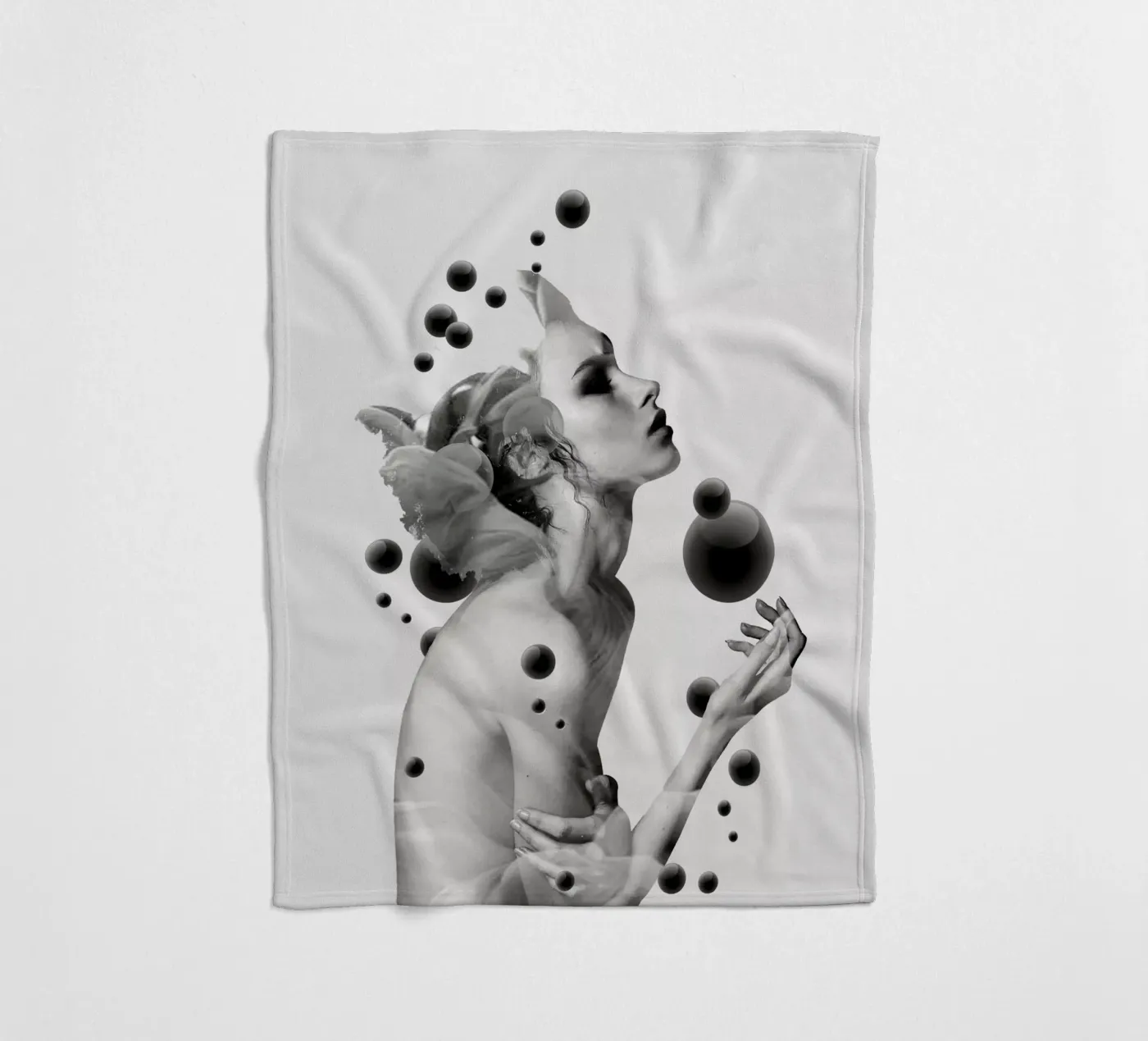 BUBBLES Fleecedecke von dada22