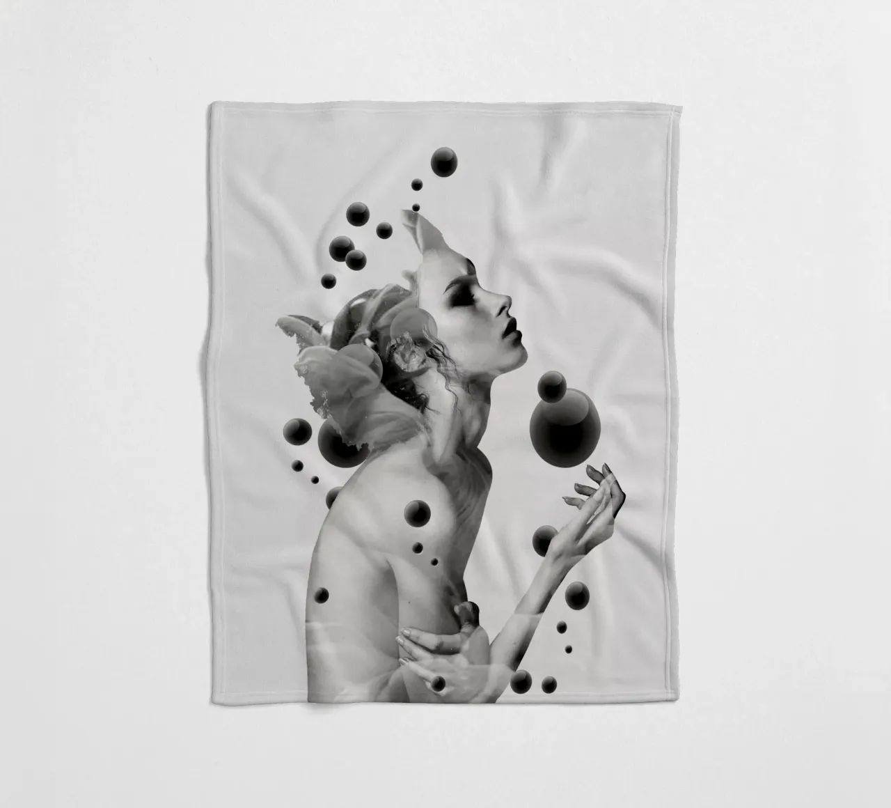 BUBBLES Fleecedecke von dada22