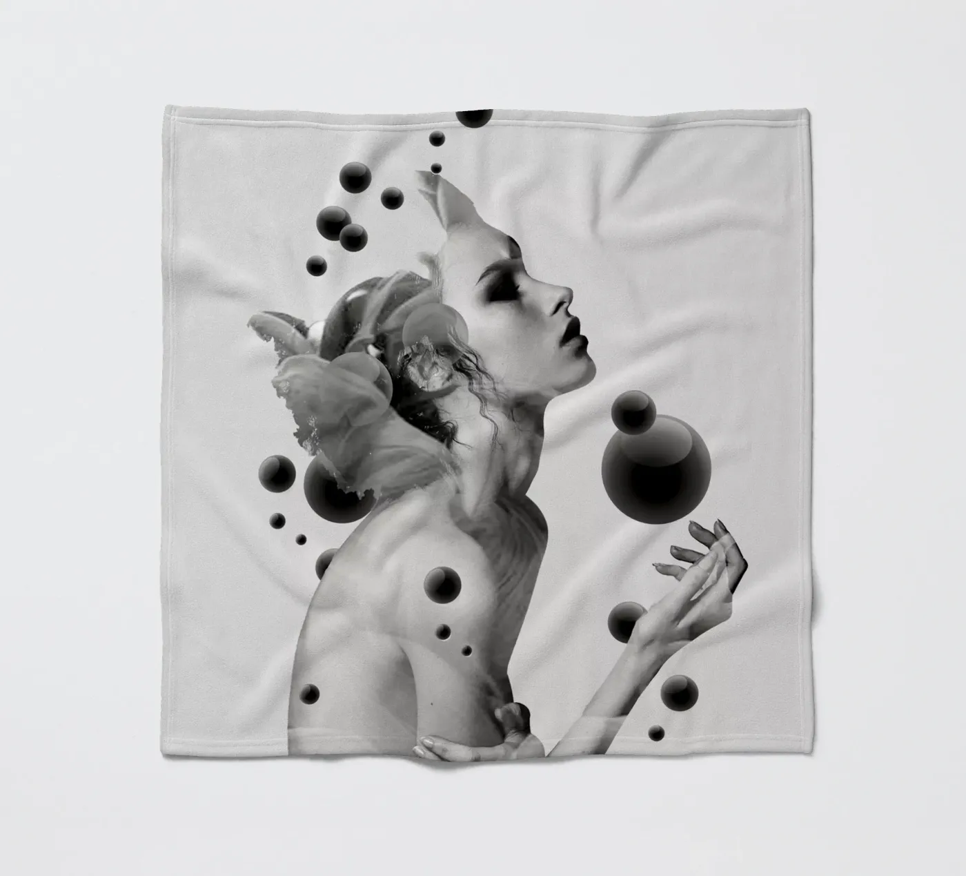 BUBBLES Fleecedecke von dada22