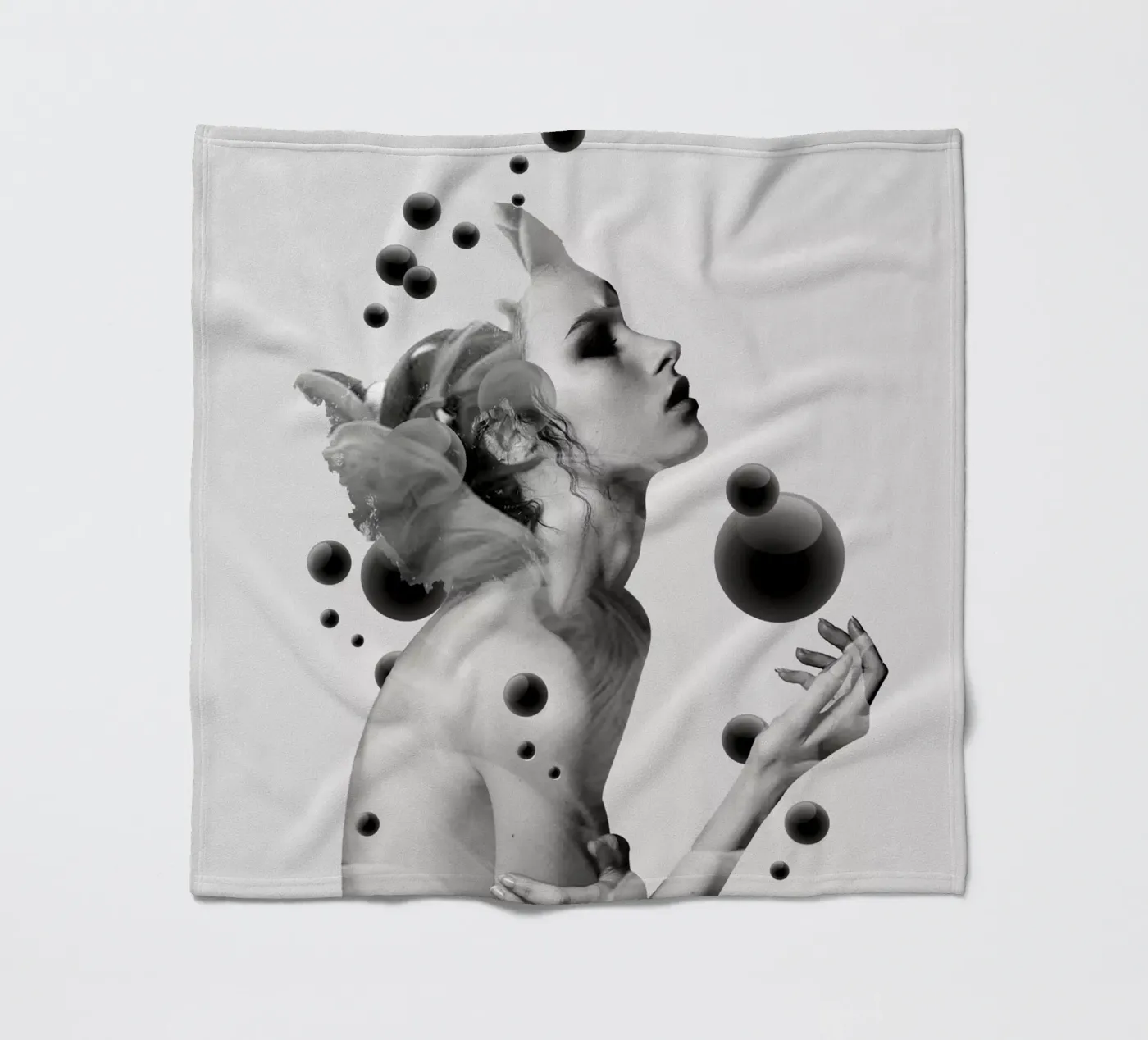 BUBBLES fleecedeken van dada22