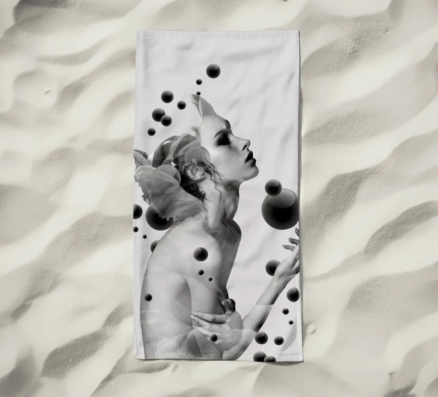 BUBBLES Strandtuch von dada22