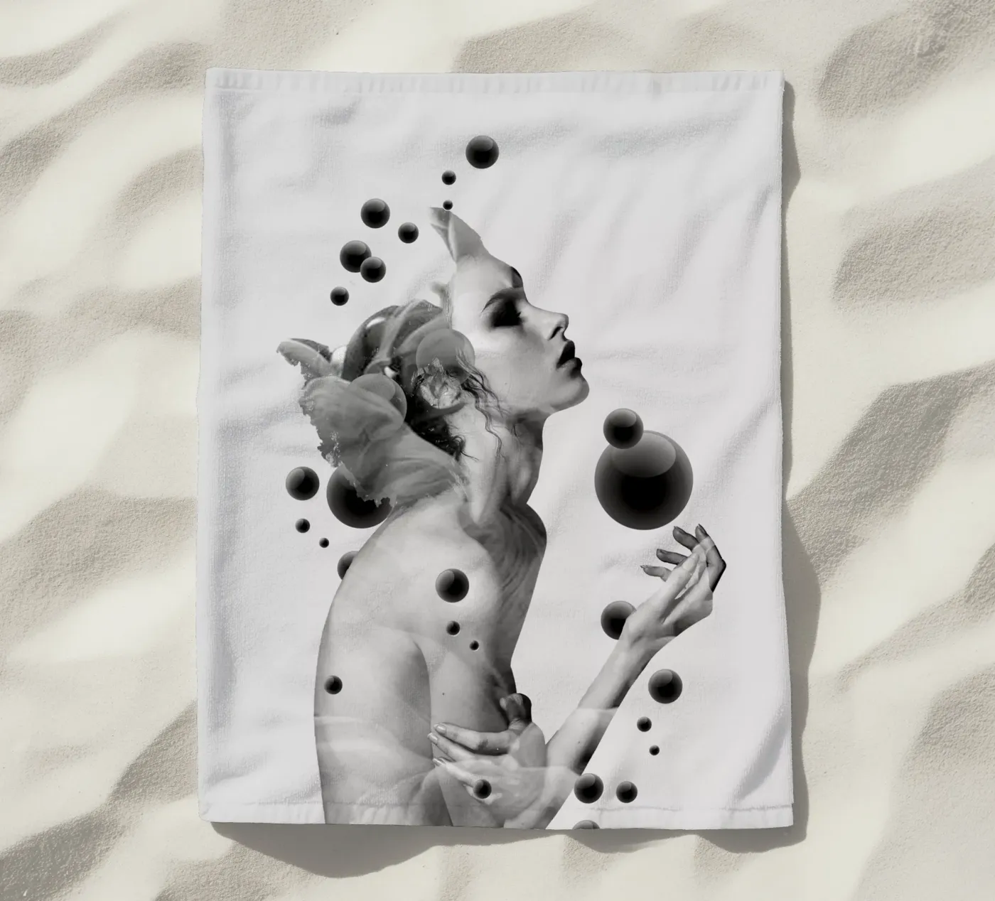 BUBBLES Strandtuch von dada22