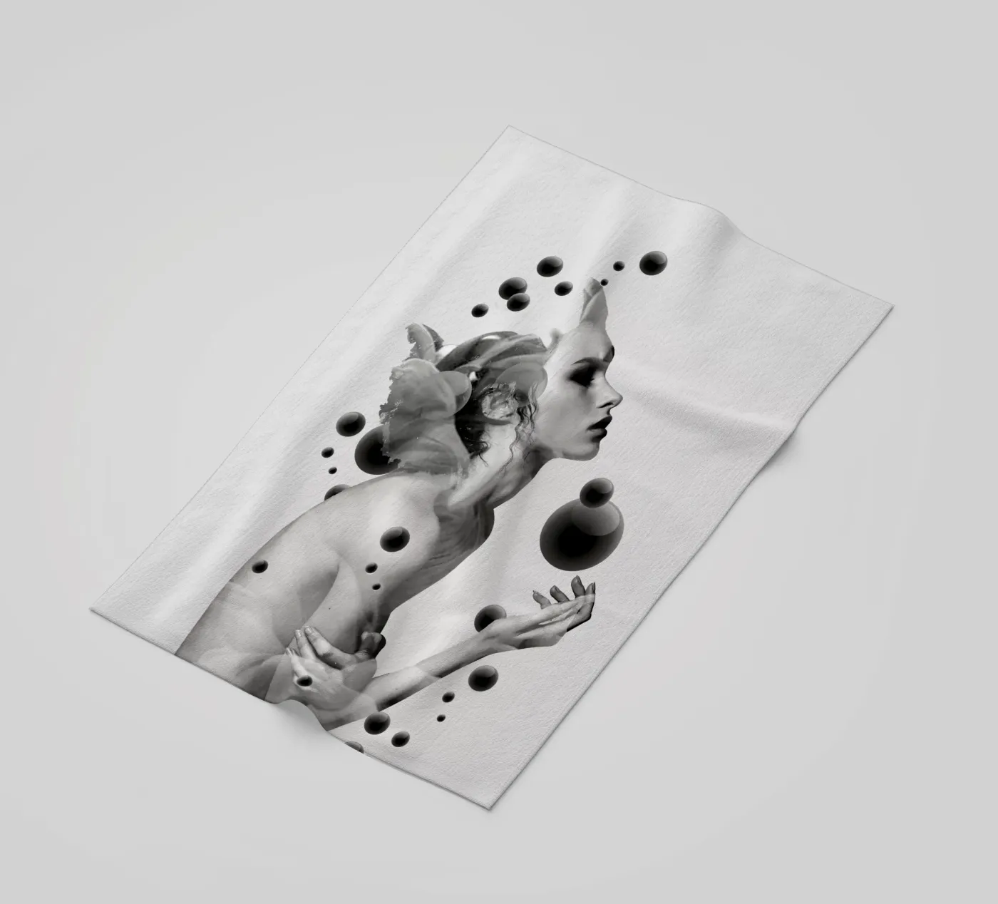 BUBBLES Strandtuch von dada22