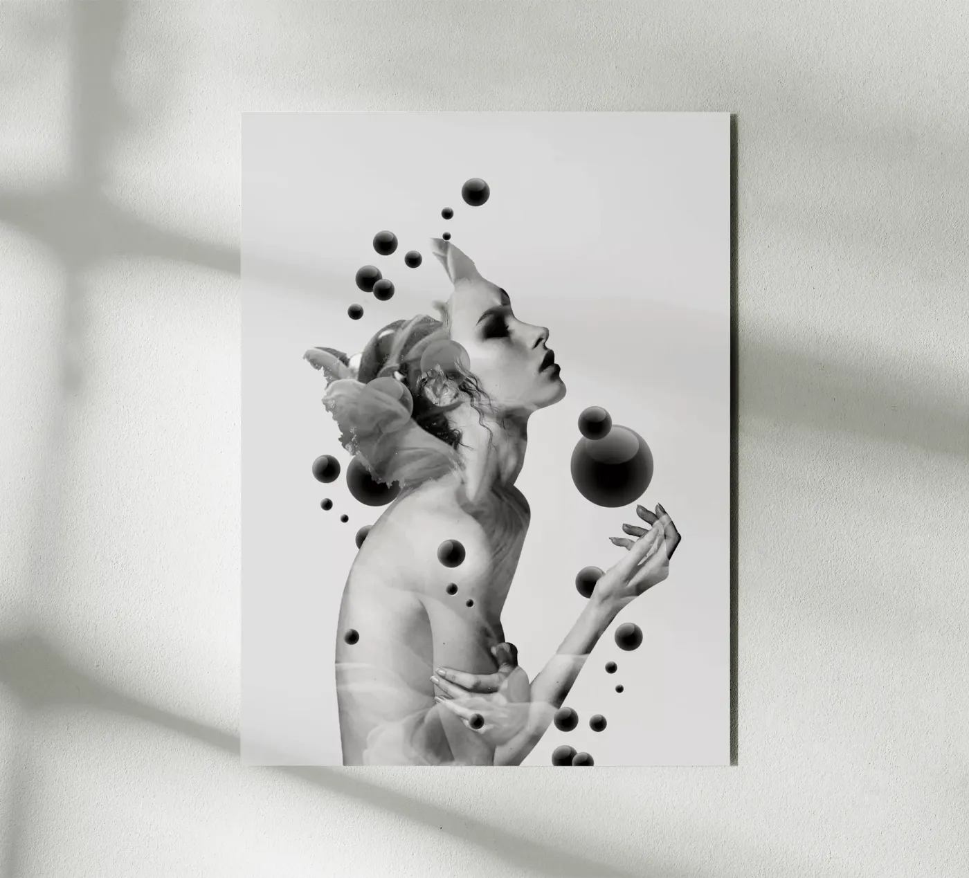 BUBBLES aluminium-dibond van dada22