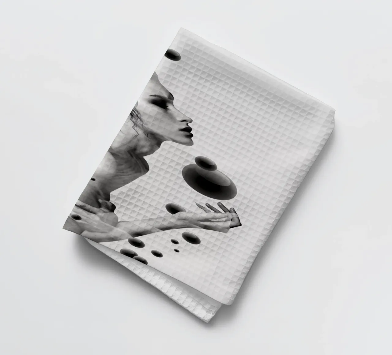 BUBBLES tea towel by dada22