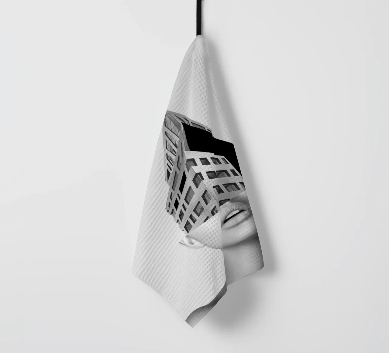 portrait (architecture) tea towel by dada22
