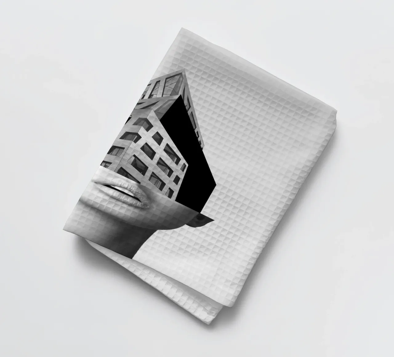 portrait (architecture) tea towel by dada22