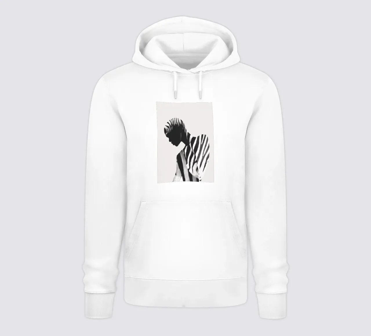 Cebra sudadera con capucha de dada22