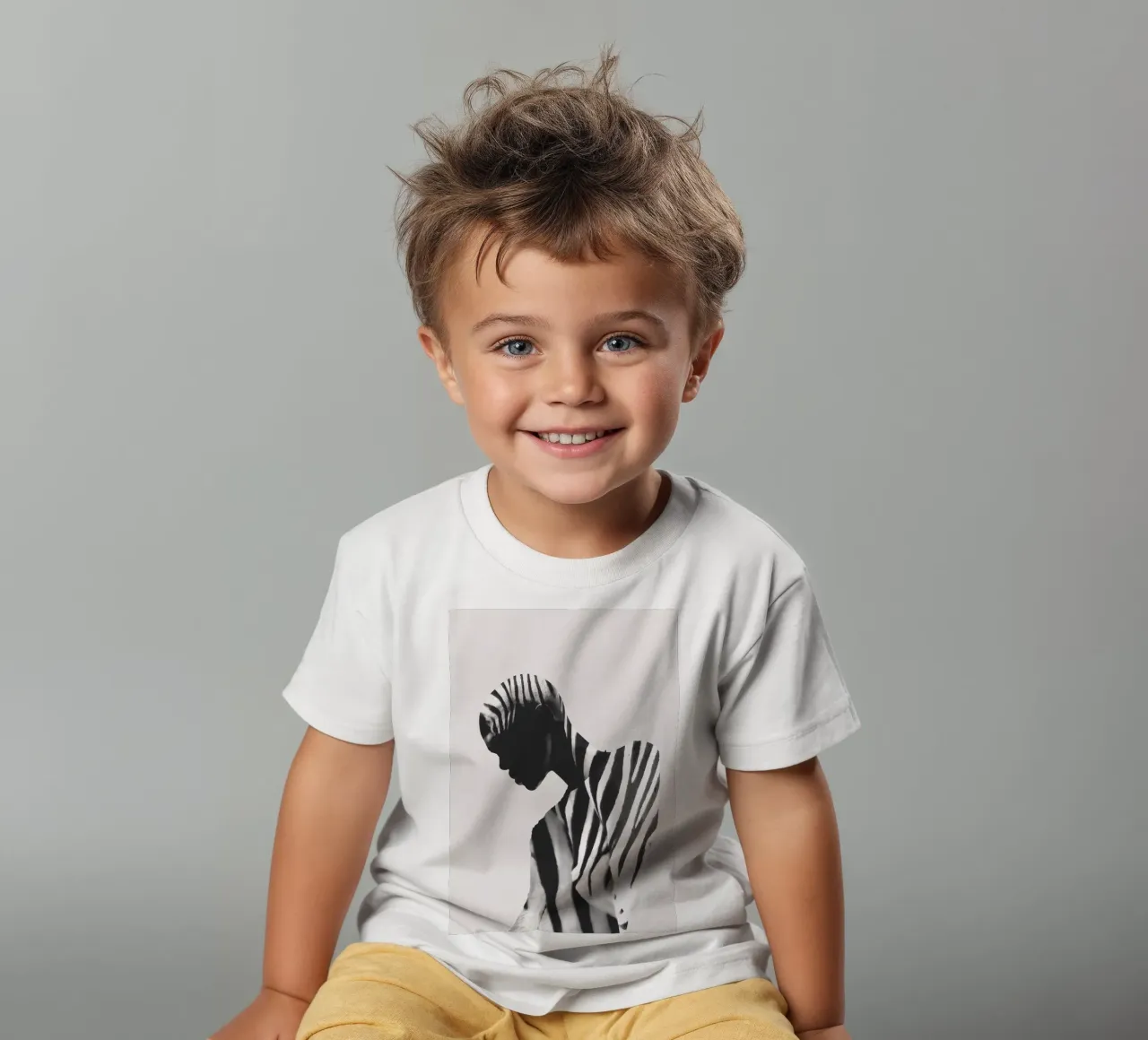 Zebra t-shirt bambini da dada22