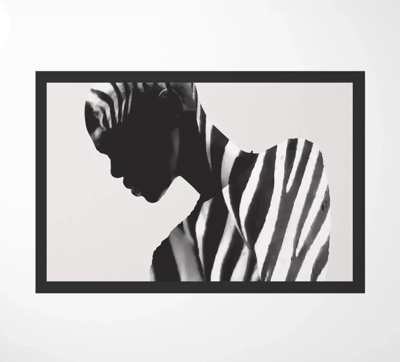Zebra doormat by dada22