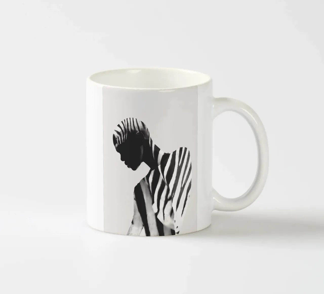 Zebra Keramik Tasse von dada22