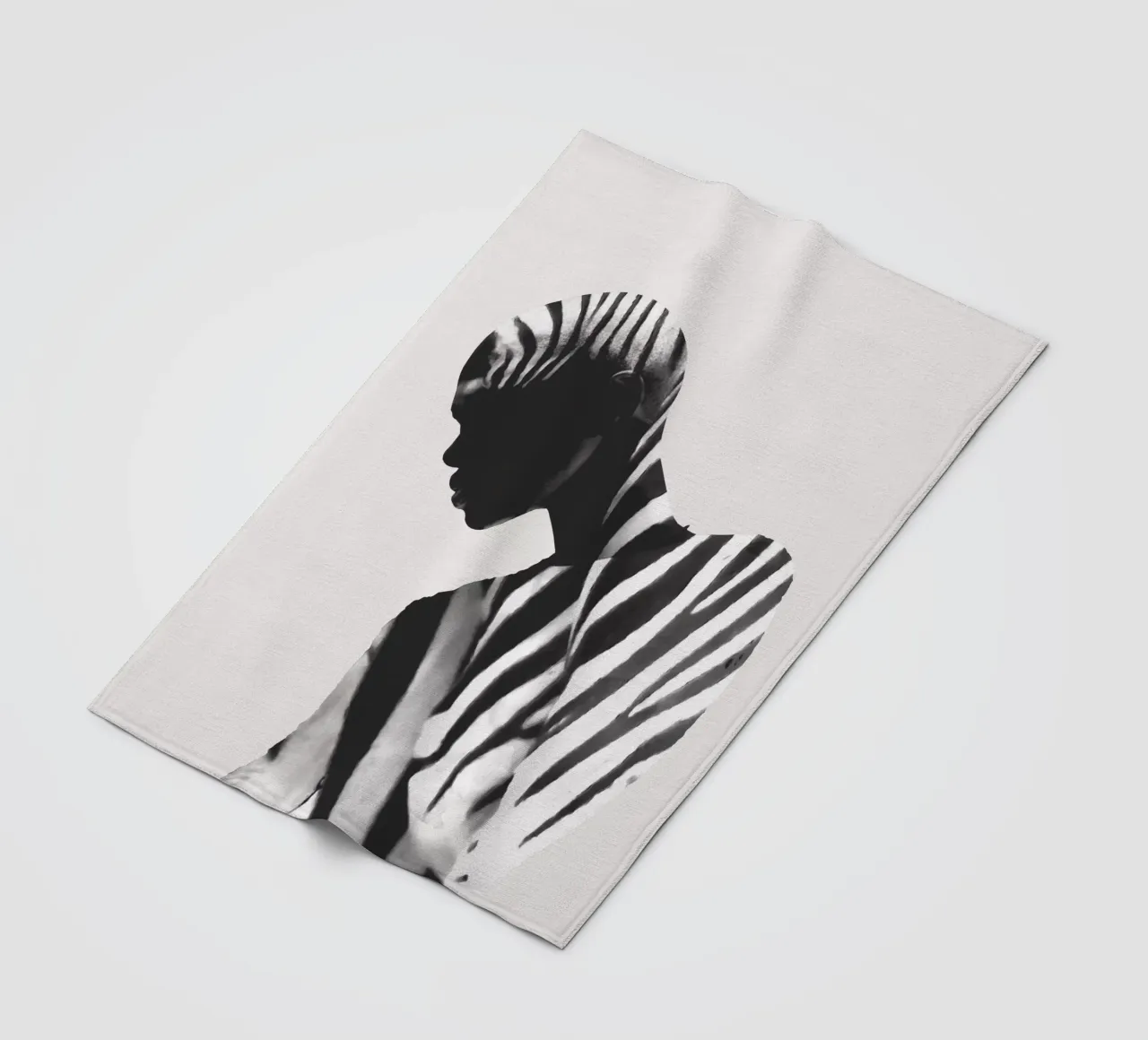 Zebra Fleecedecke von dada22