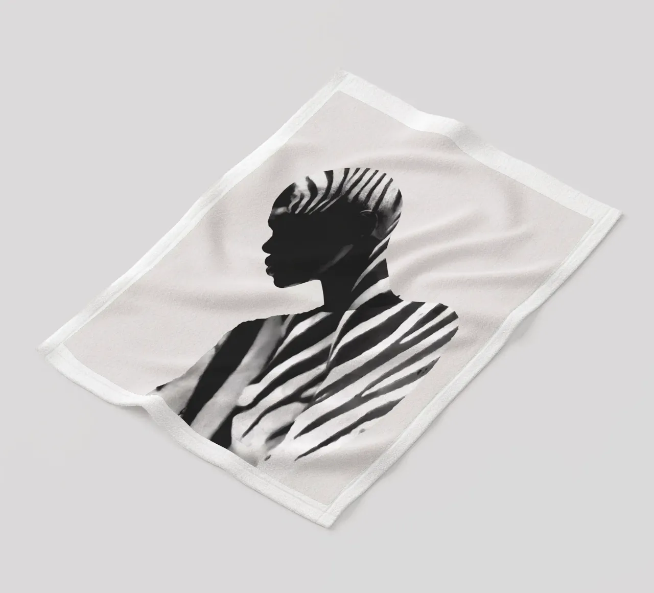 Zebra Fleecedecke von dada22