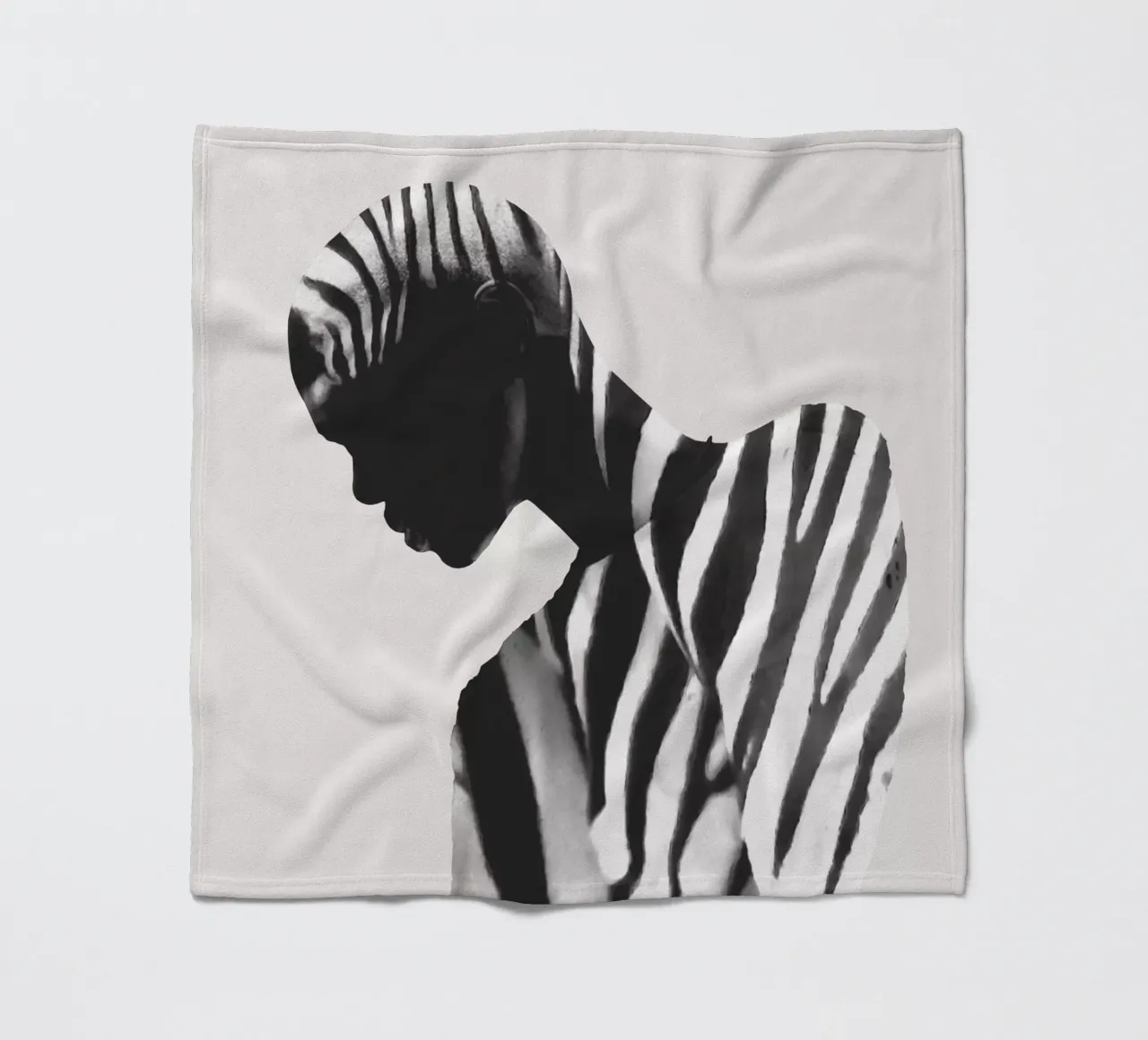 Zebra Fleecedecke von dada22