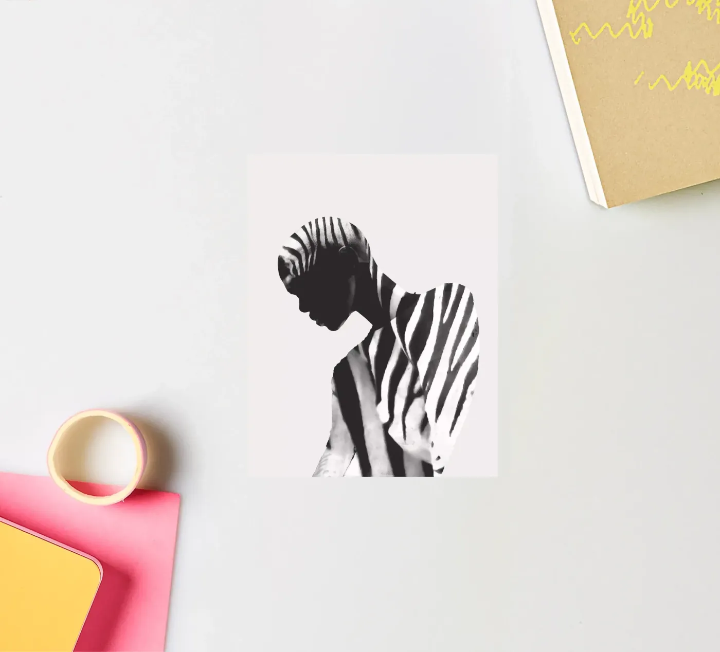 Zebra sticker van dada22