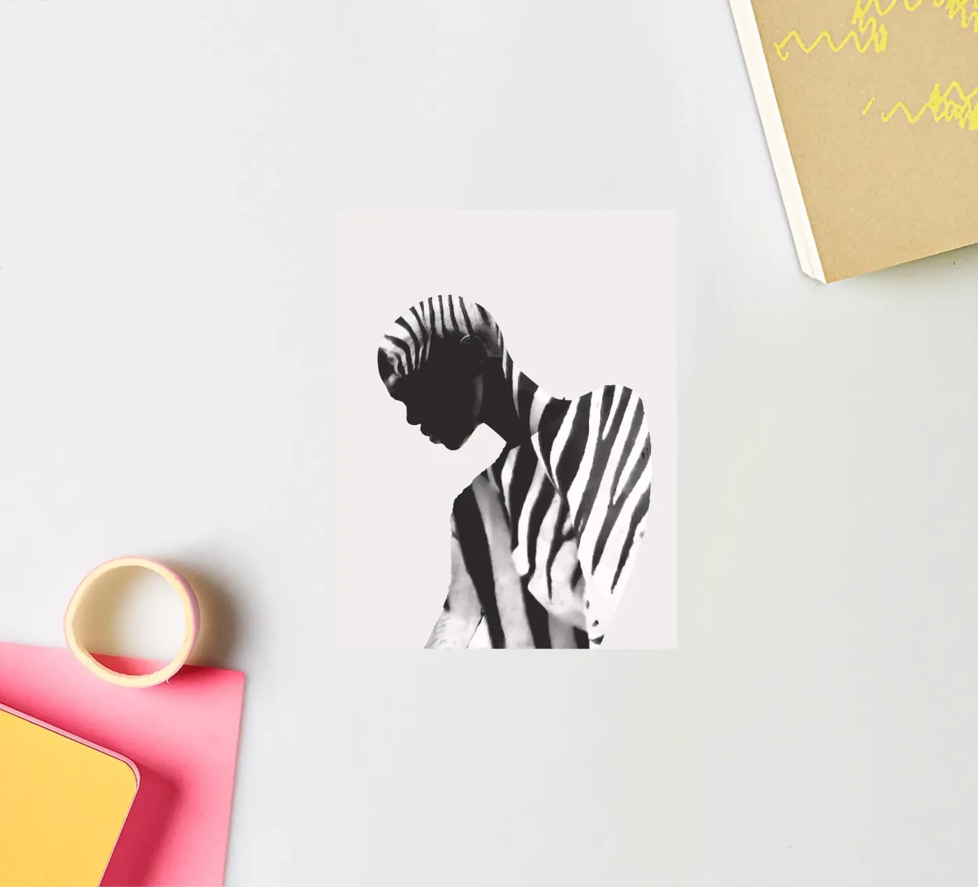 Zebra Sticker von dada22
