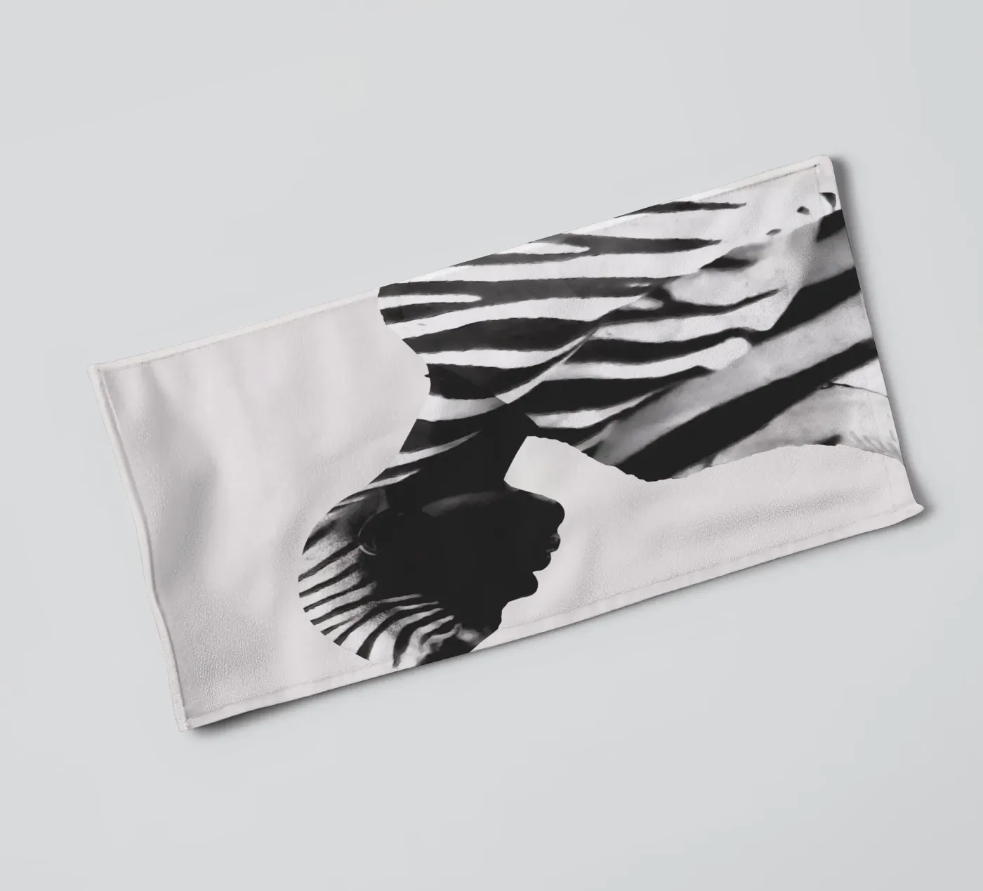 Zebra towel by dada22