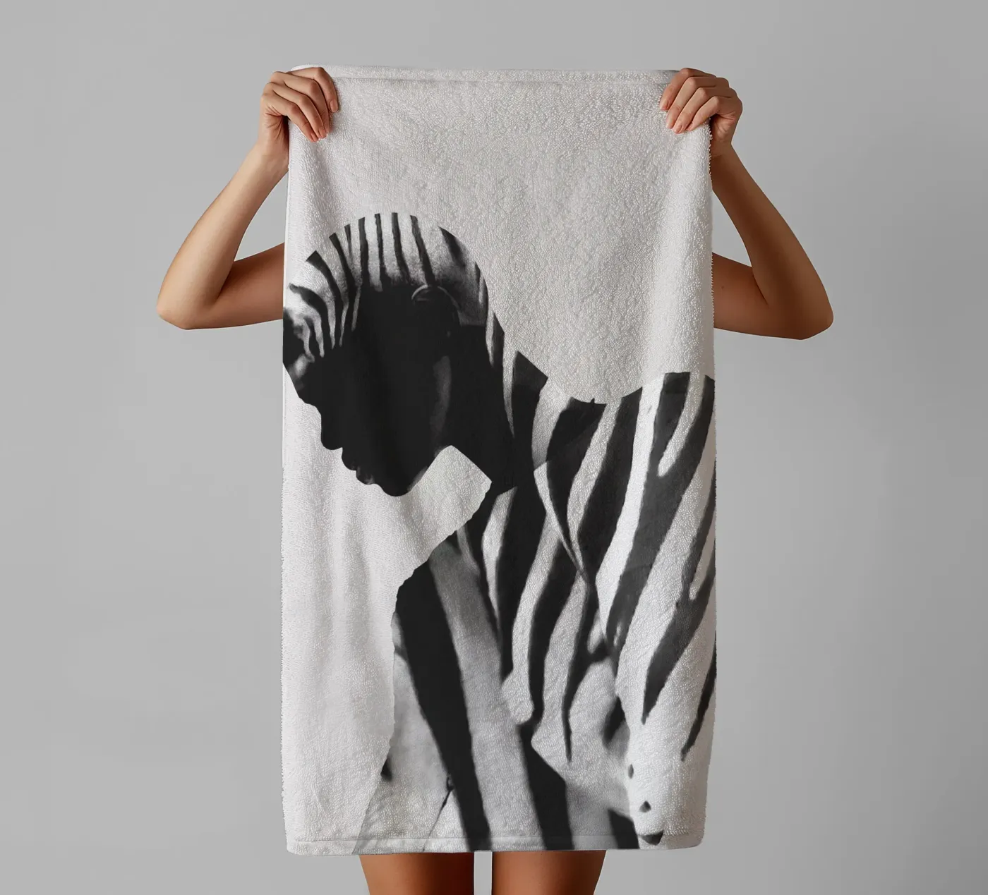Zebra towel by dada22