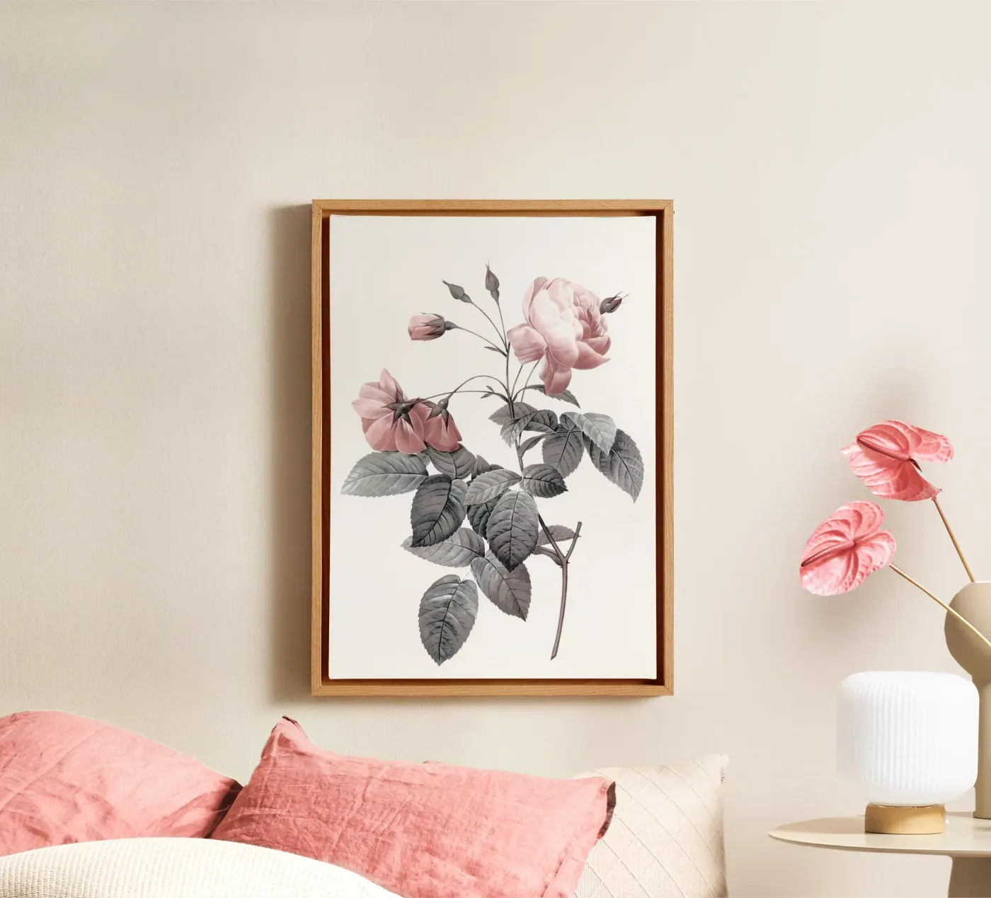 Roos 2 canvas van dada22