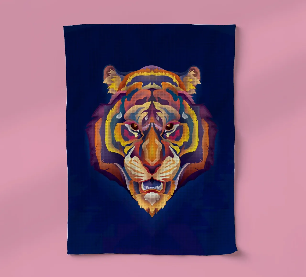 Tierkreiszeichen Tiger Geschirrtuch von Artascy Art