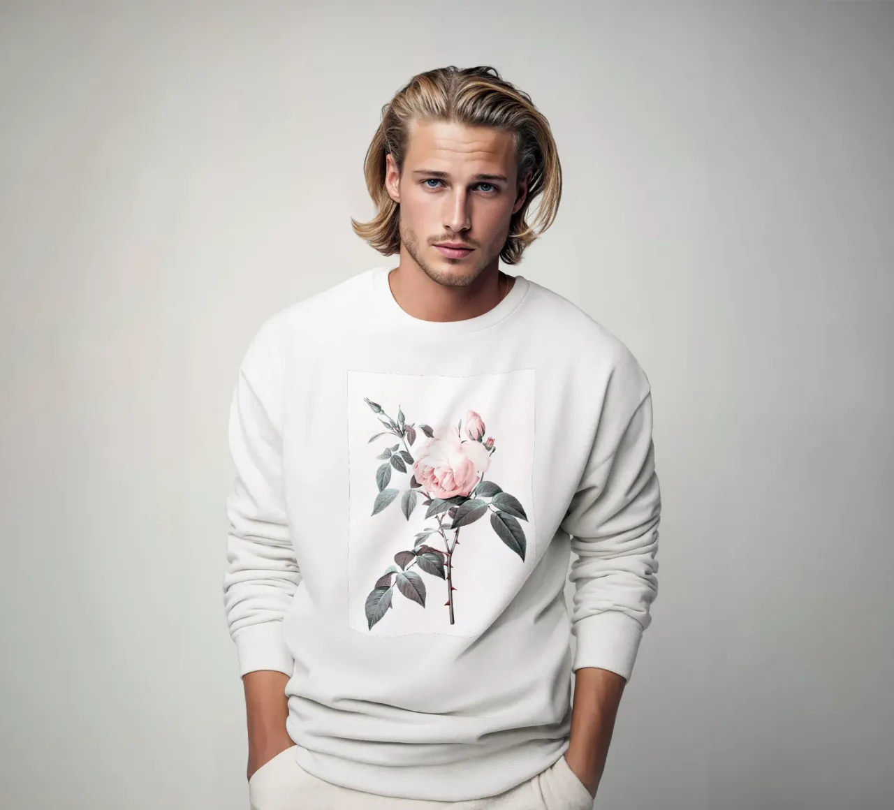 Rosa felpa da dada22