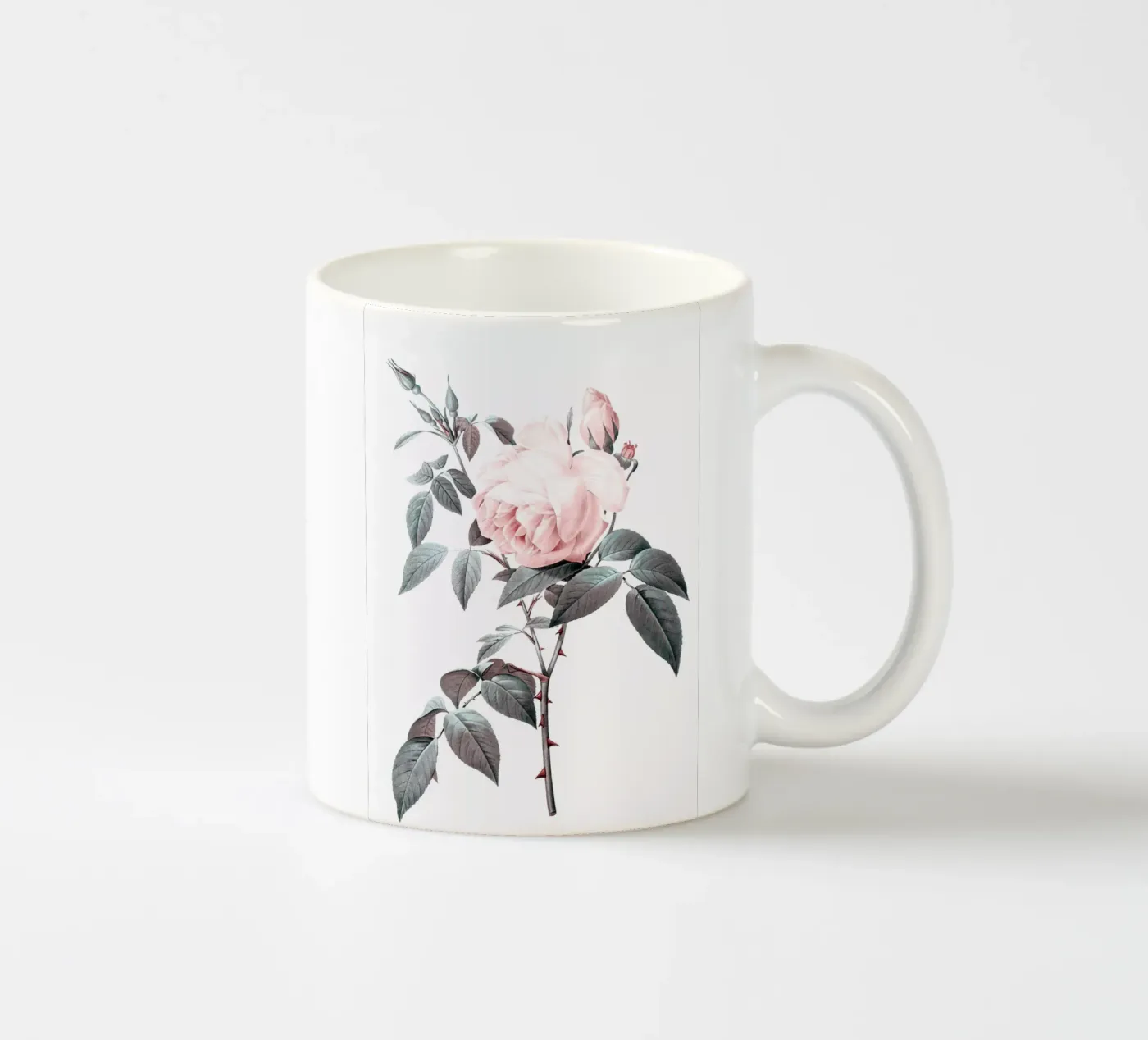 Rose ceramic mug by dada22