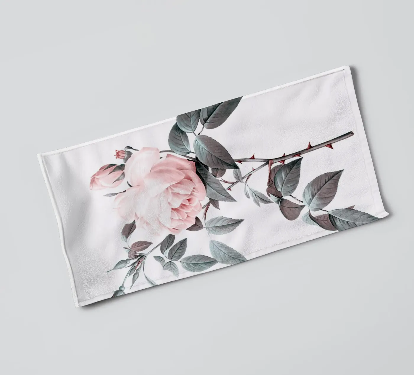 Roos badhanddoek van dada22