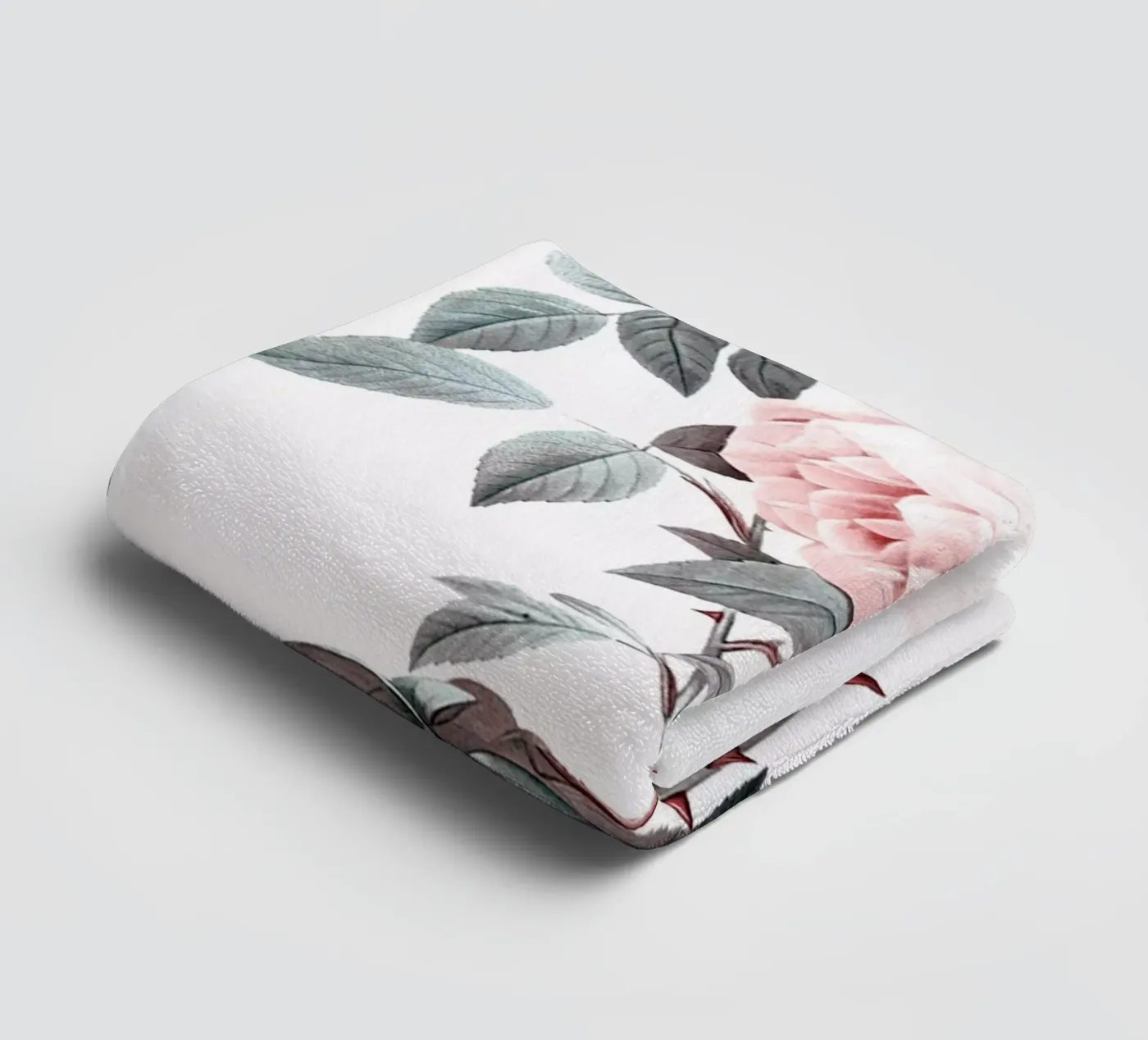 Roos badhanddoek van dada22