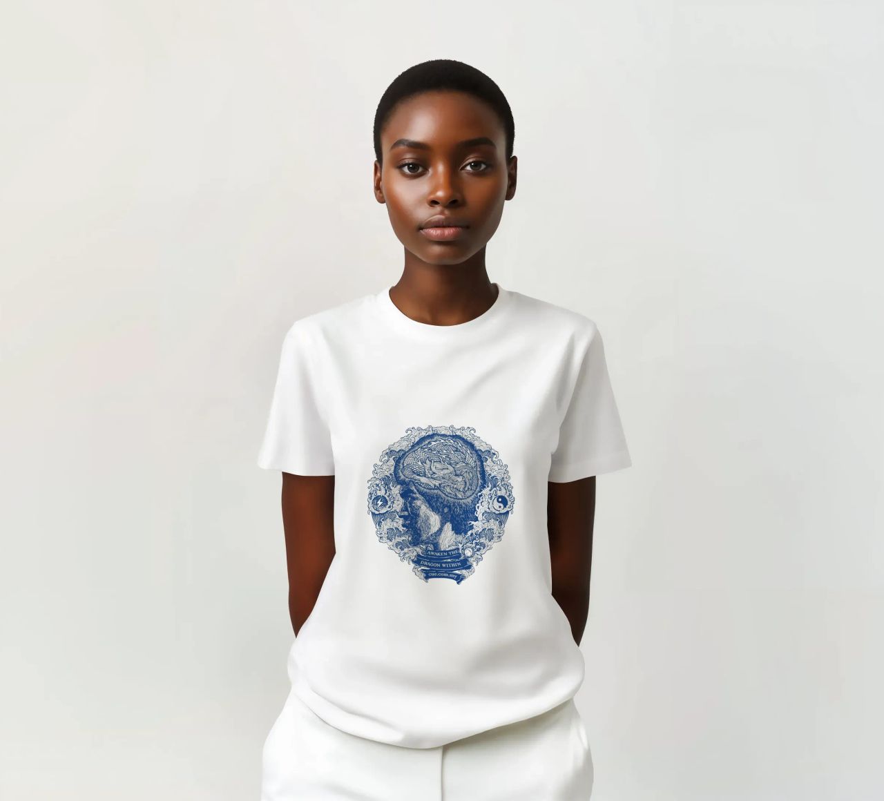 Bruce Lee - Sei wie Wasser T-Shirt von Artascy Art