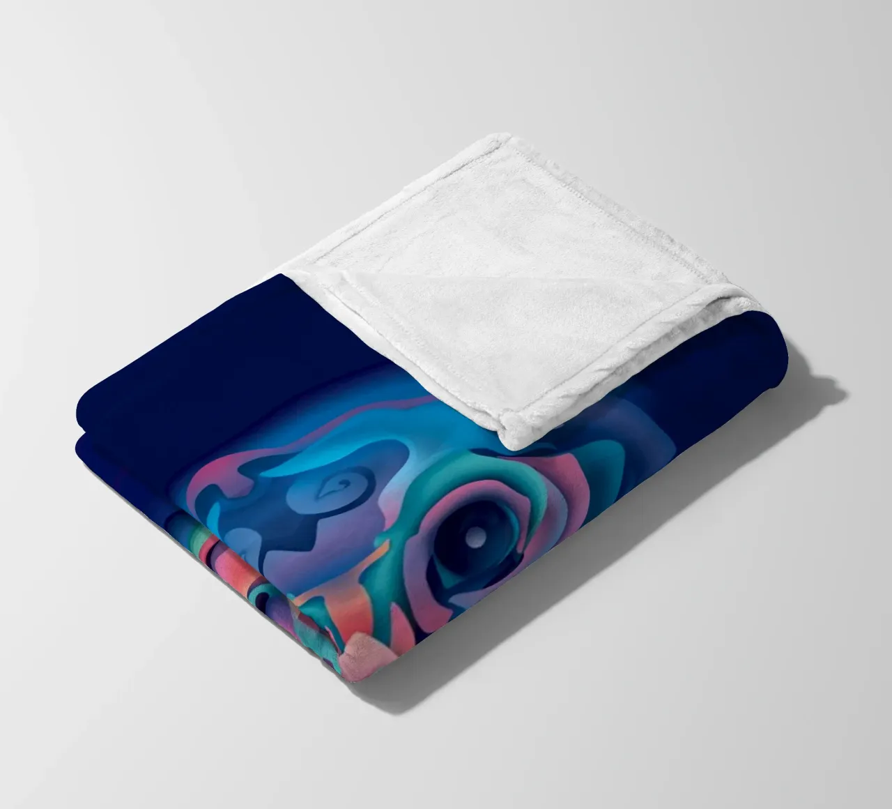 Scimmia zodiacale coperta in pile da Artascy Art