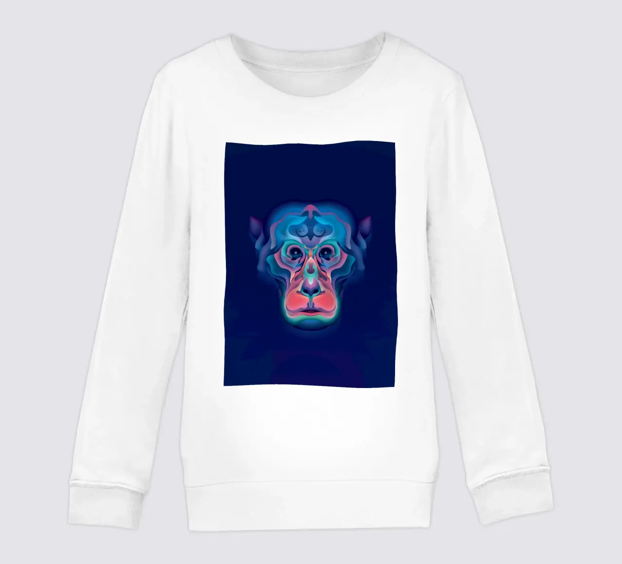 Scimmia zodiacale felpa bambino da Artascy Art
