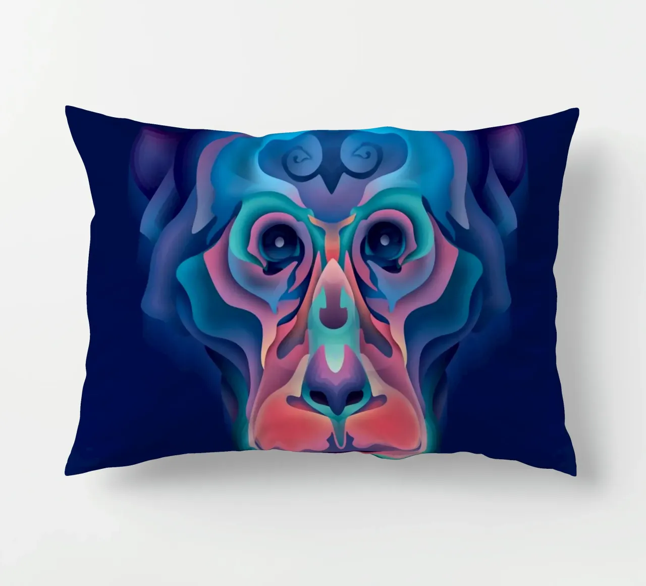 Scimmia zodiacale cuscino da Artascy Art
