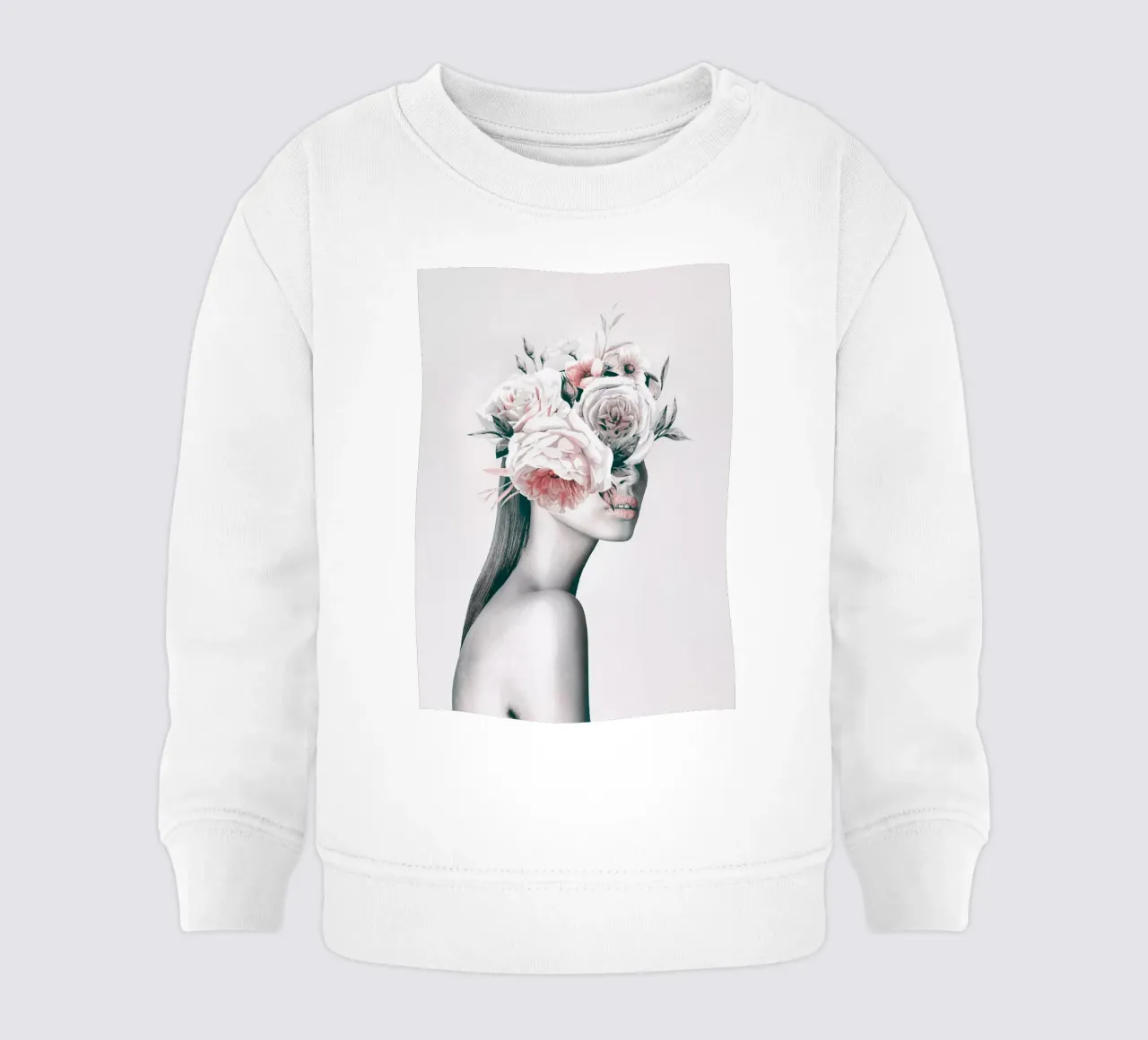 FEMME AVEC DES FLEURS 11 sweat pour bébé de dada22