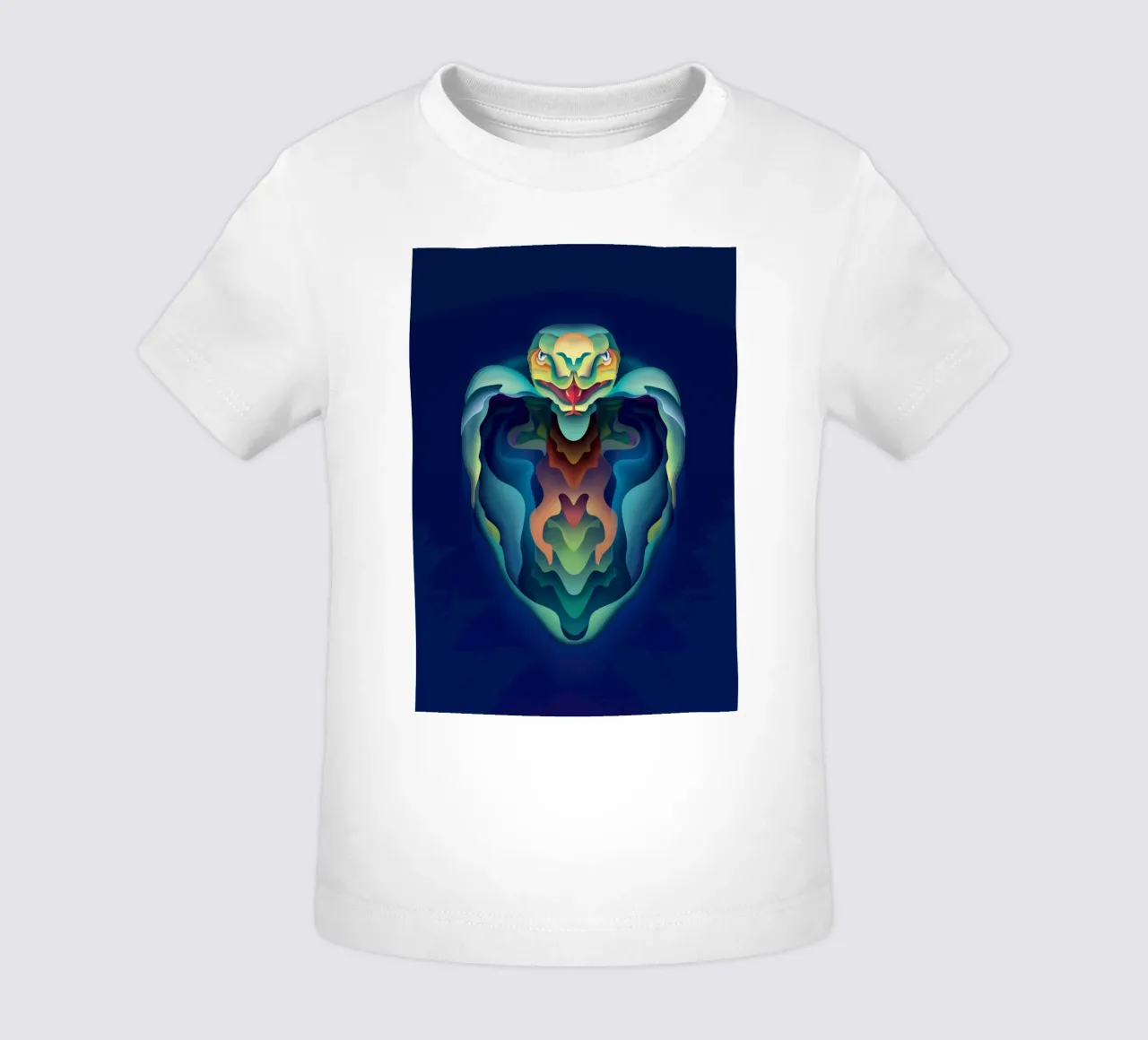 Serpente dello zodiaco maglietta neonato da Artascy Art