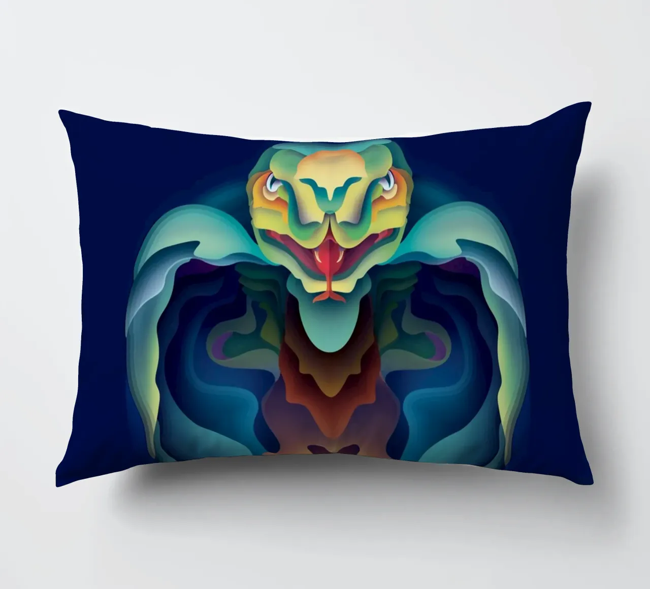 Serpente dello zodiaco cuscino da Artascy Art