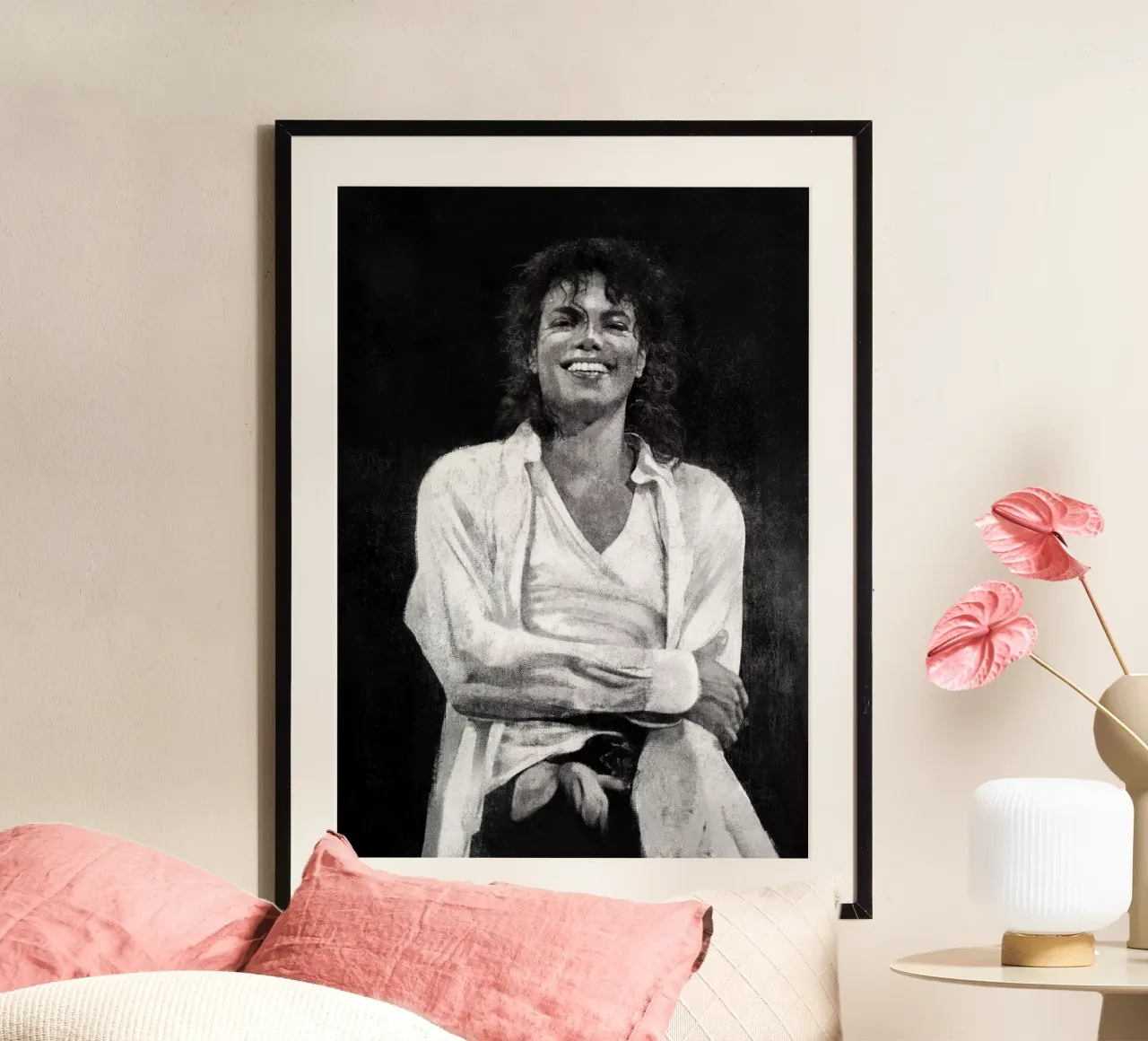 Michael Jackson - Il triste perfezionista carta hahnemühle da Artascy Art