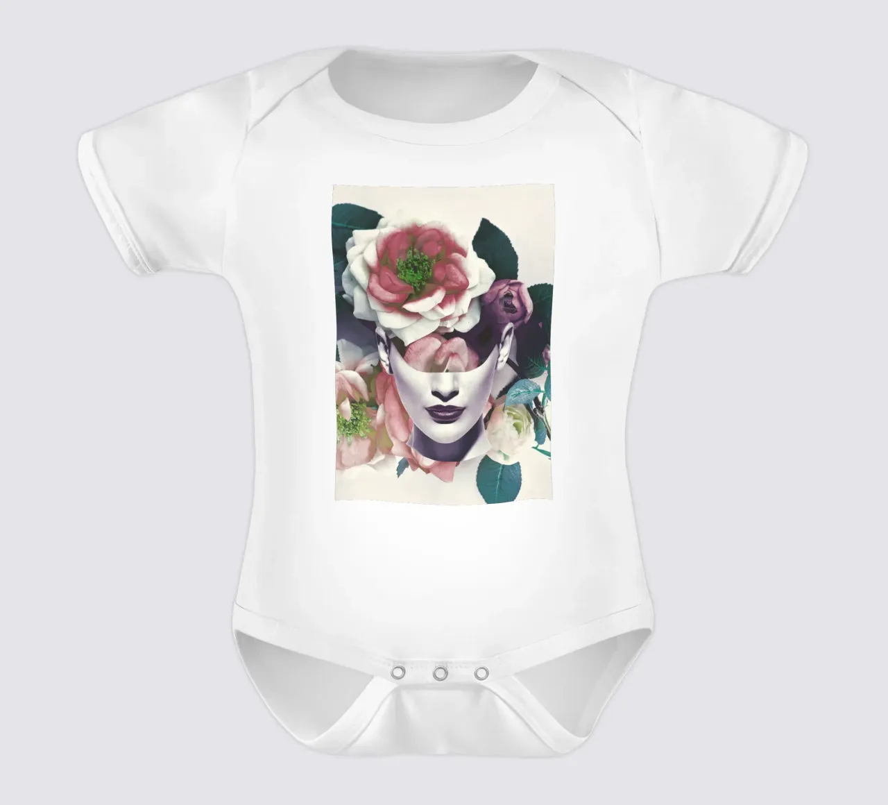 Innengarten 2a Kurzarm Babybody von dada22