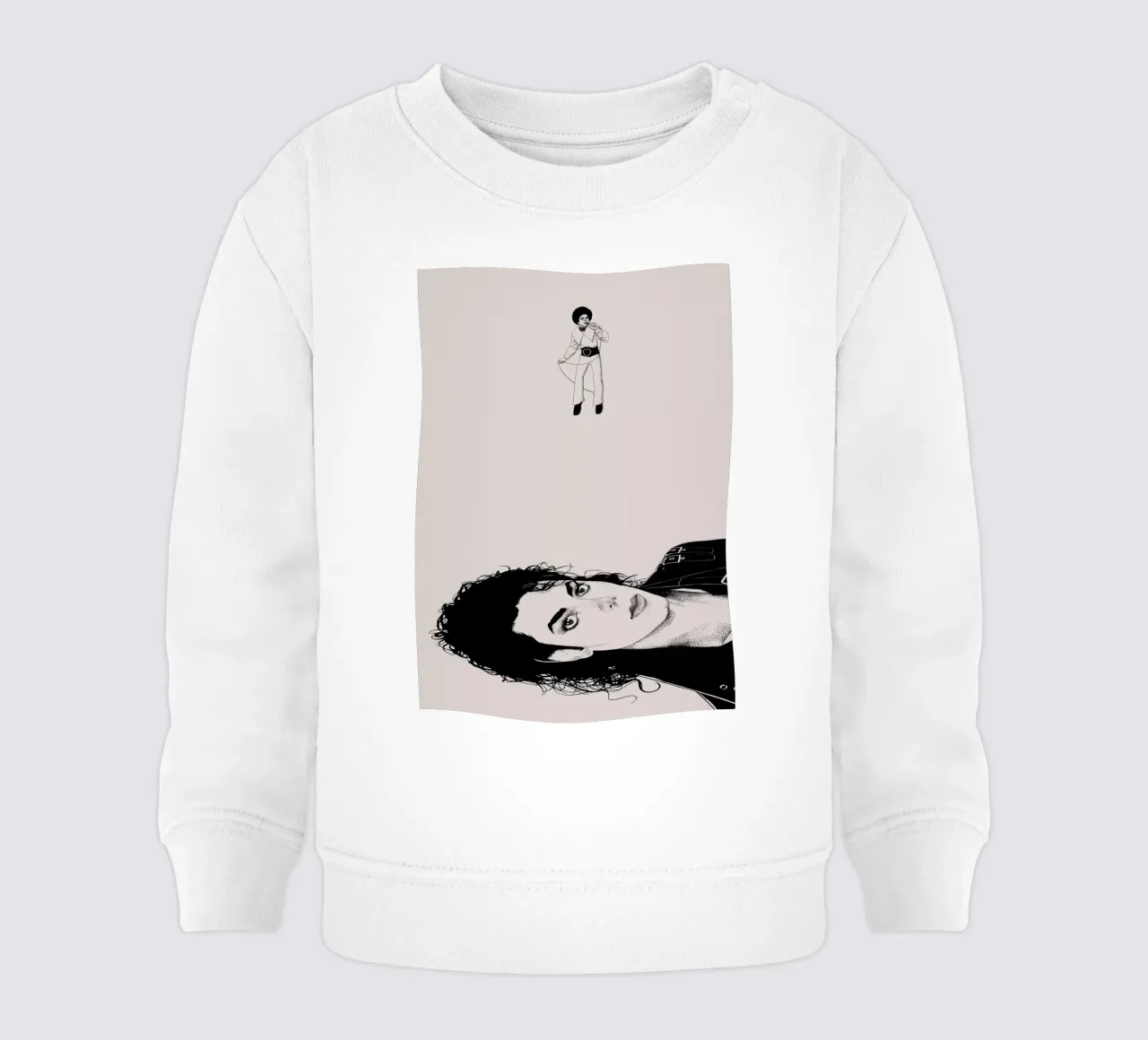 Michael Jackson - Nessuna infanzia felpa neonato da Artascy Art