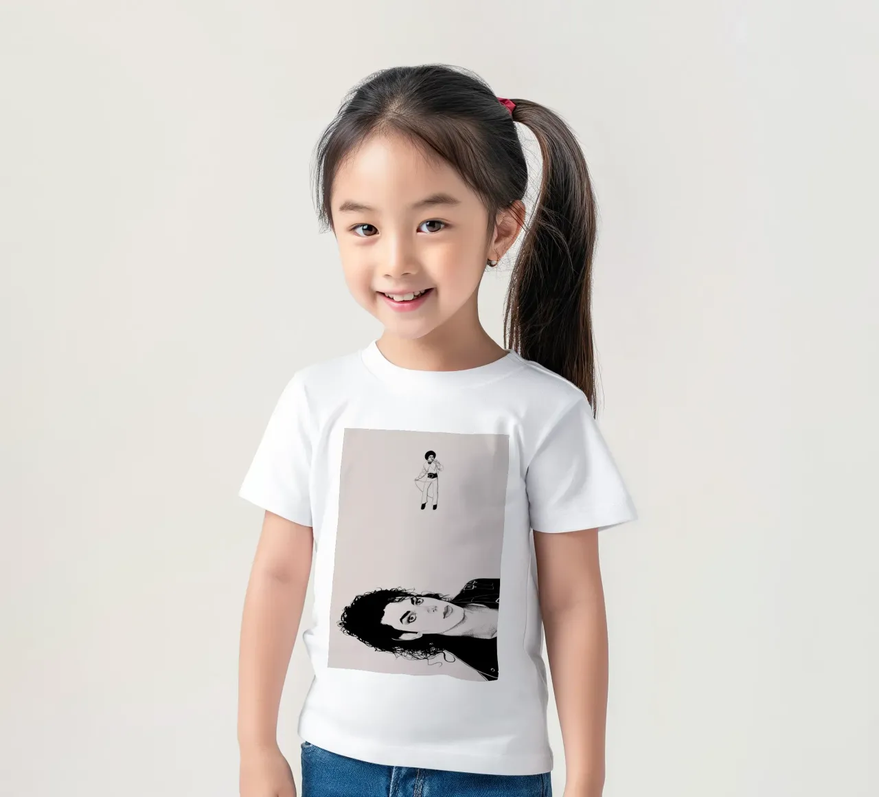 Michael Jackson - Geen kind kinder t-shirt van Artascy Art