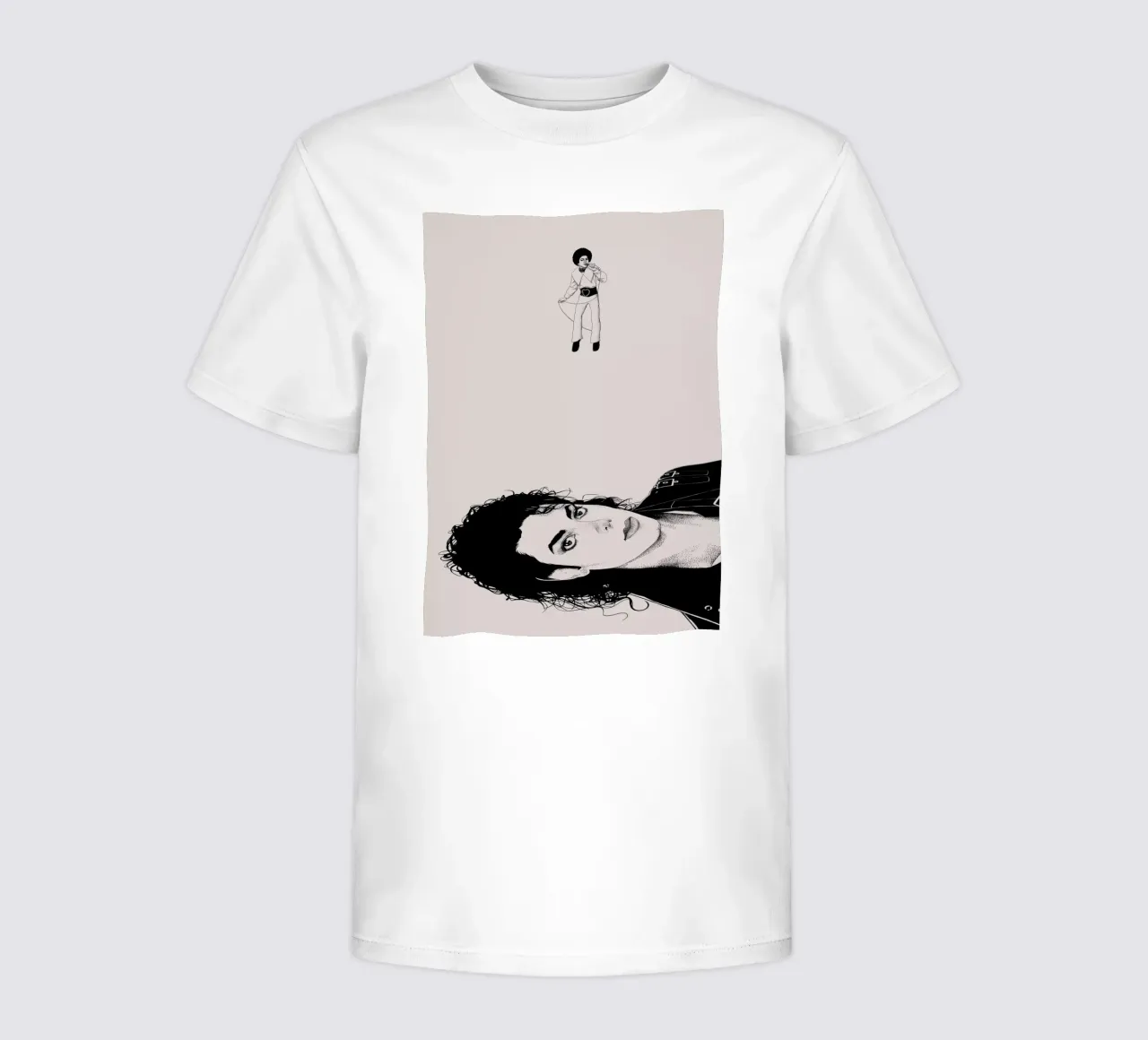 Michael Jackson - Geen kind kinder t-shirt van Artascy Art